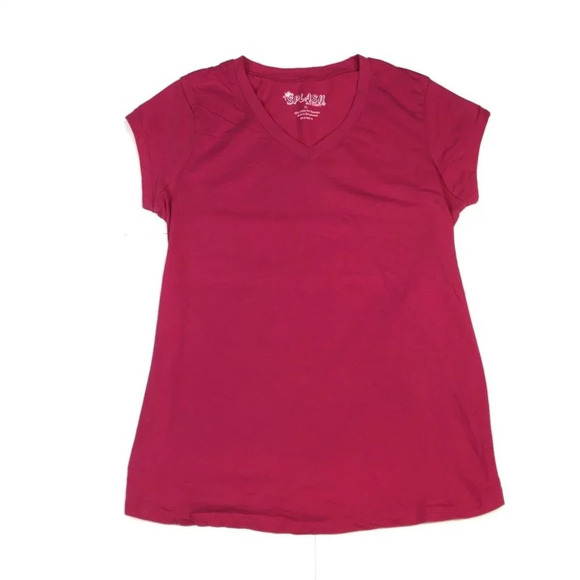 WS6 Women’s Splash Maternity V Neck T Shirt XL - Picture 1 of 3